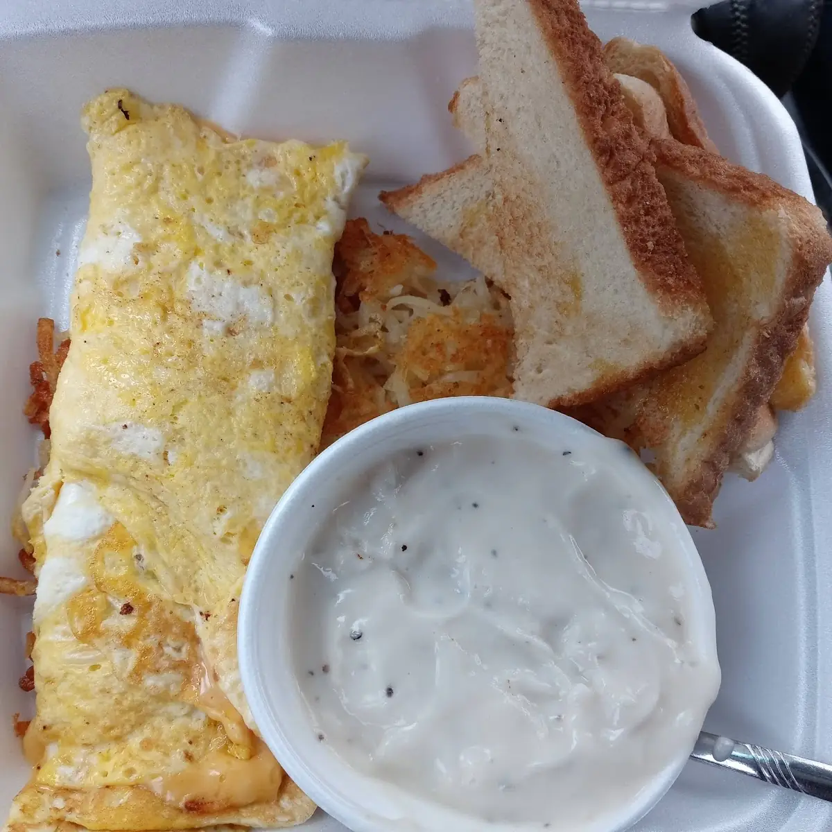 Plain Cheese Omelette