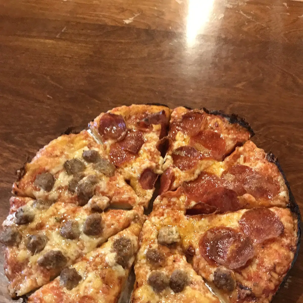 Pepperoni Sausage Pizza