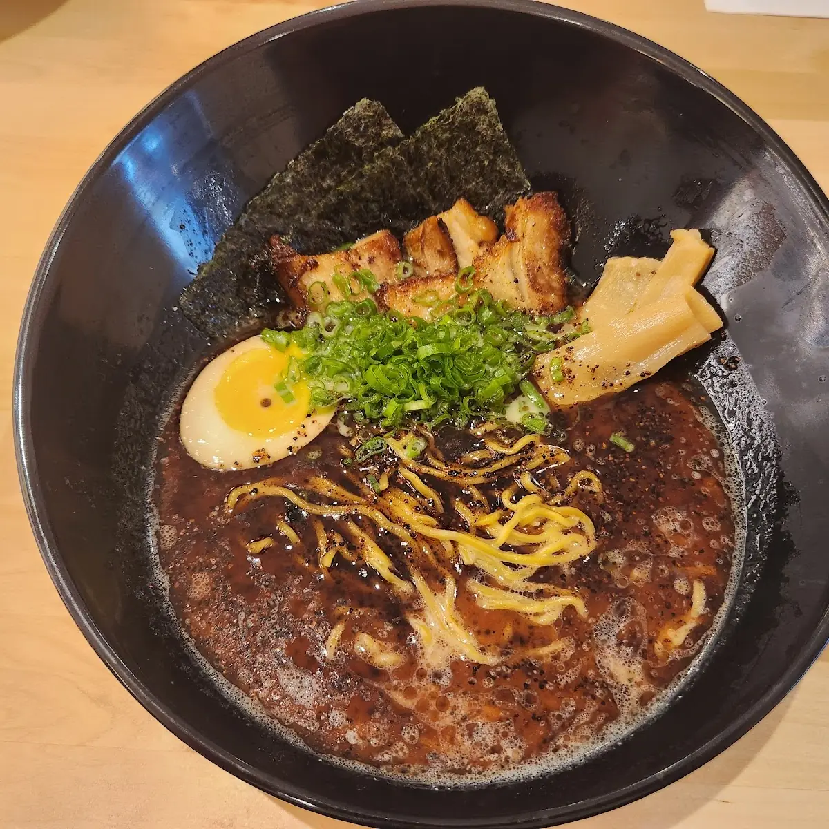 Black Garlic Tonkotsu Ramen