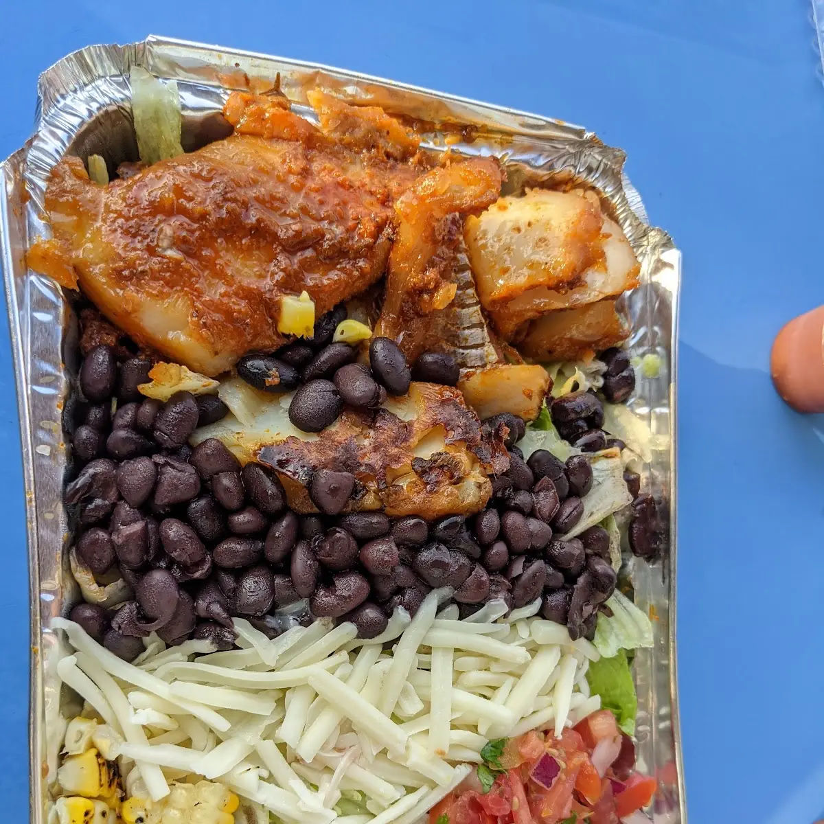 Fish Burrito Bowl