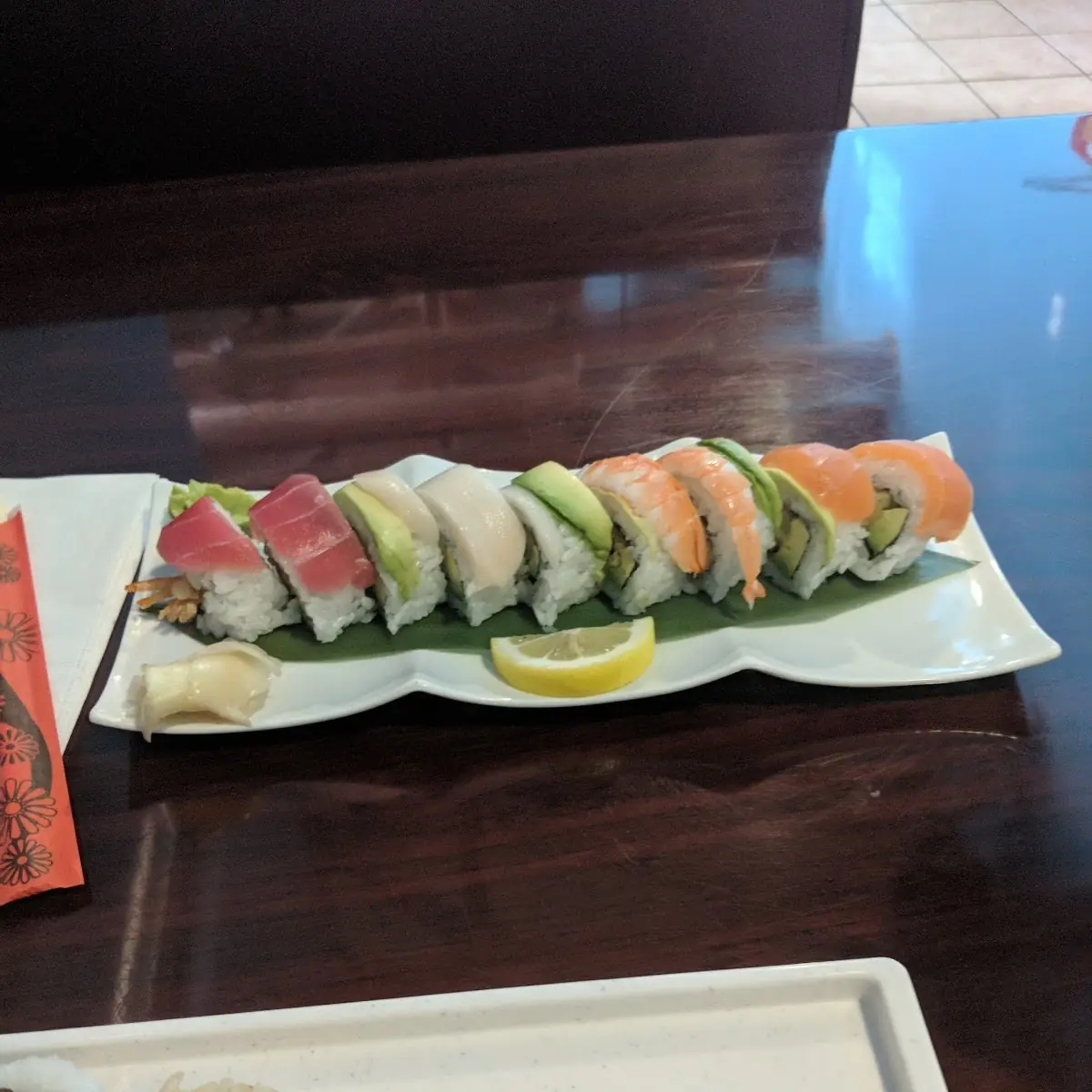 Rainbow Tempura Roll