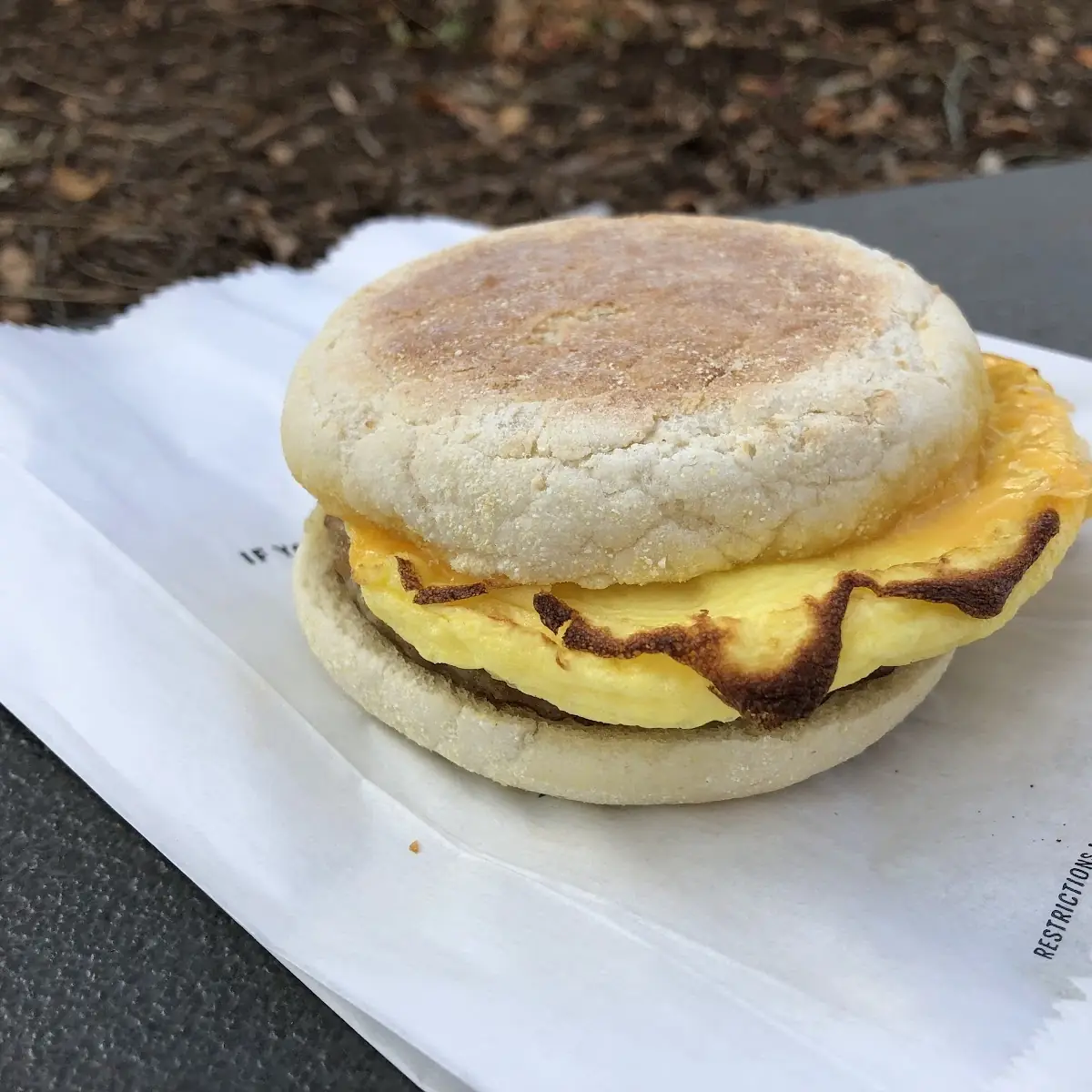 Turkey Bacon Cheddar & Egg White Sandwich