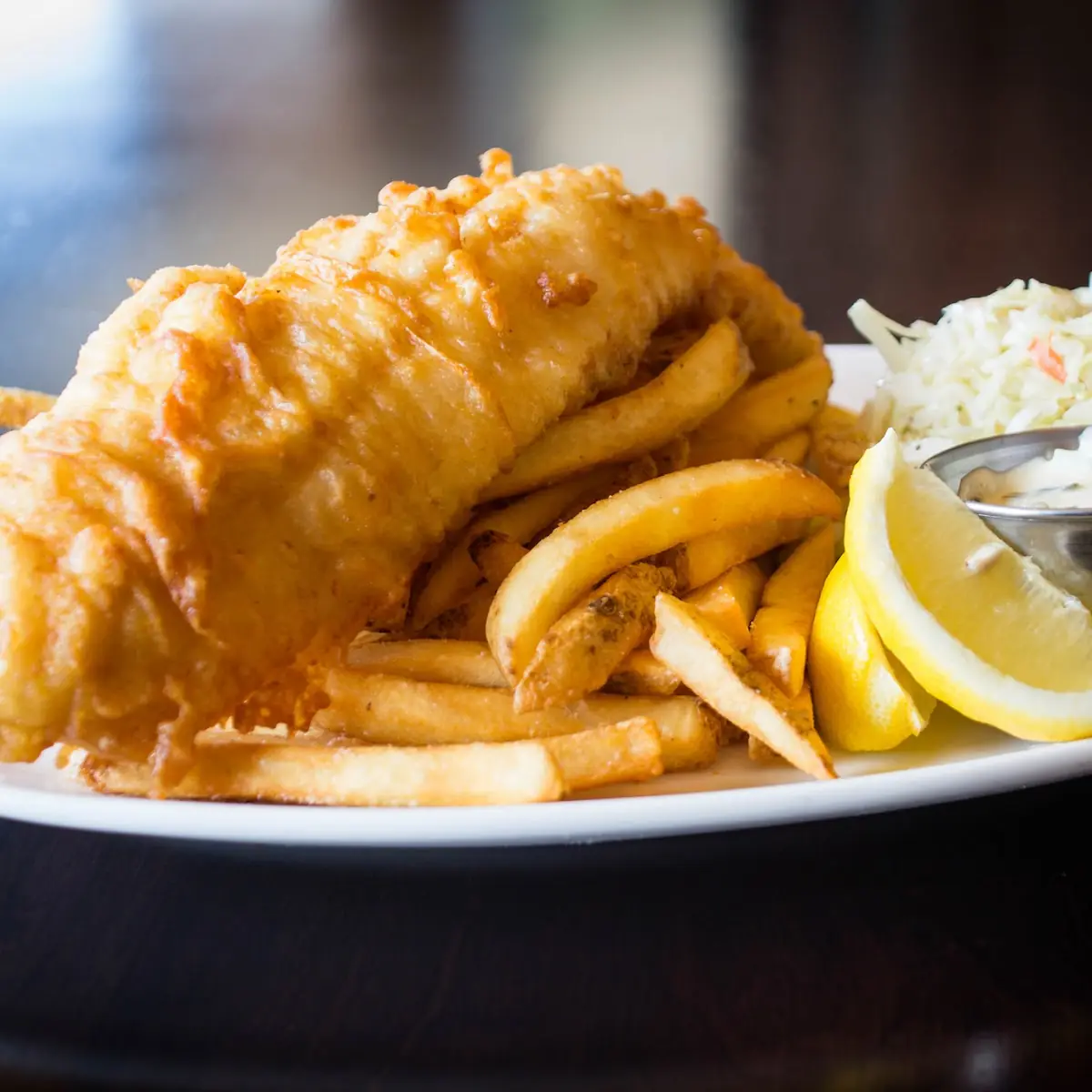 Beer Battered Fish & Chips
