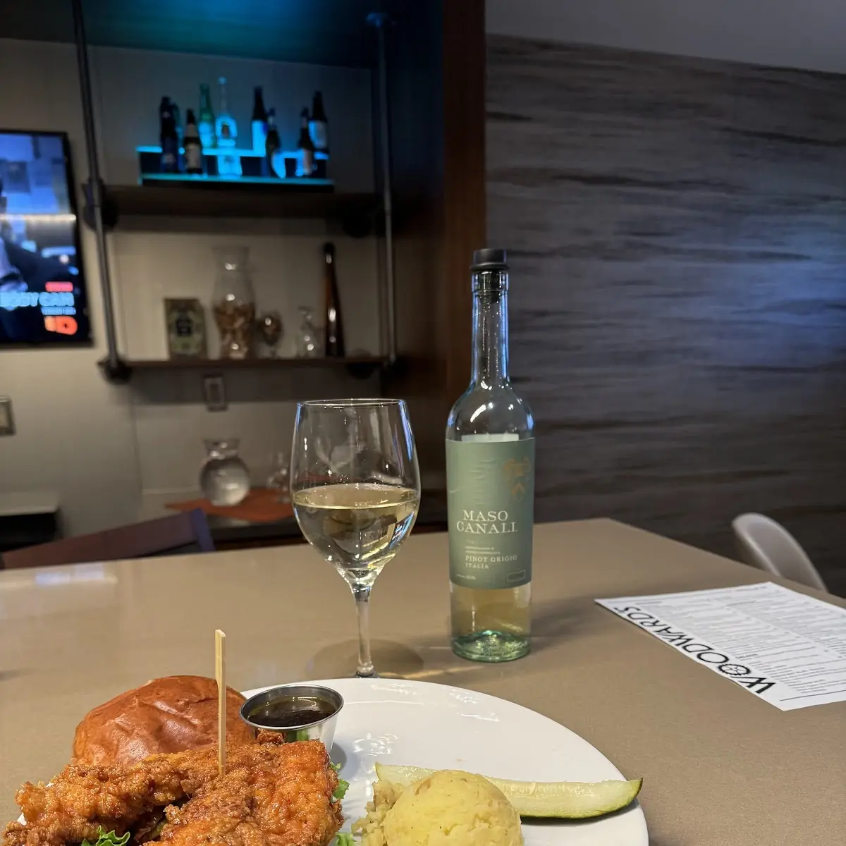 Hot Chicken Sandwich with Mashed Potatoes