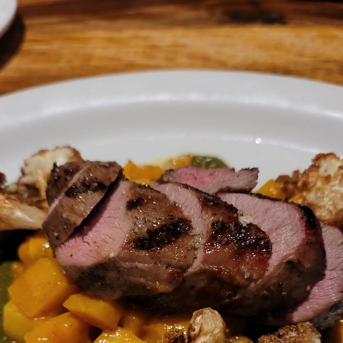 Seared Duck Breast With