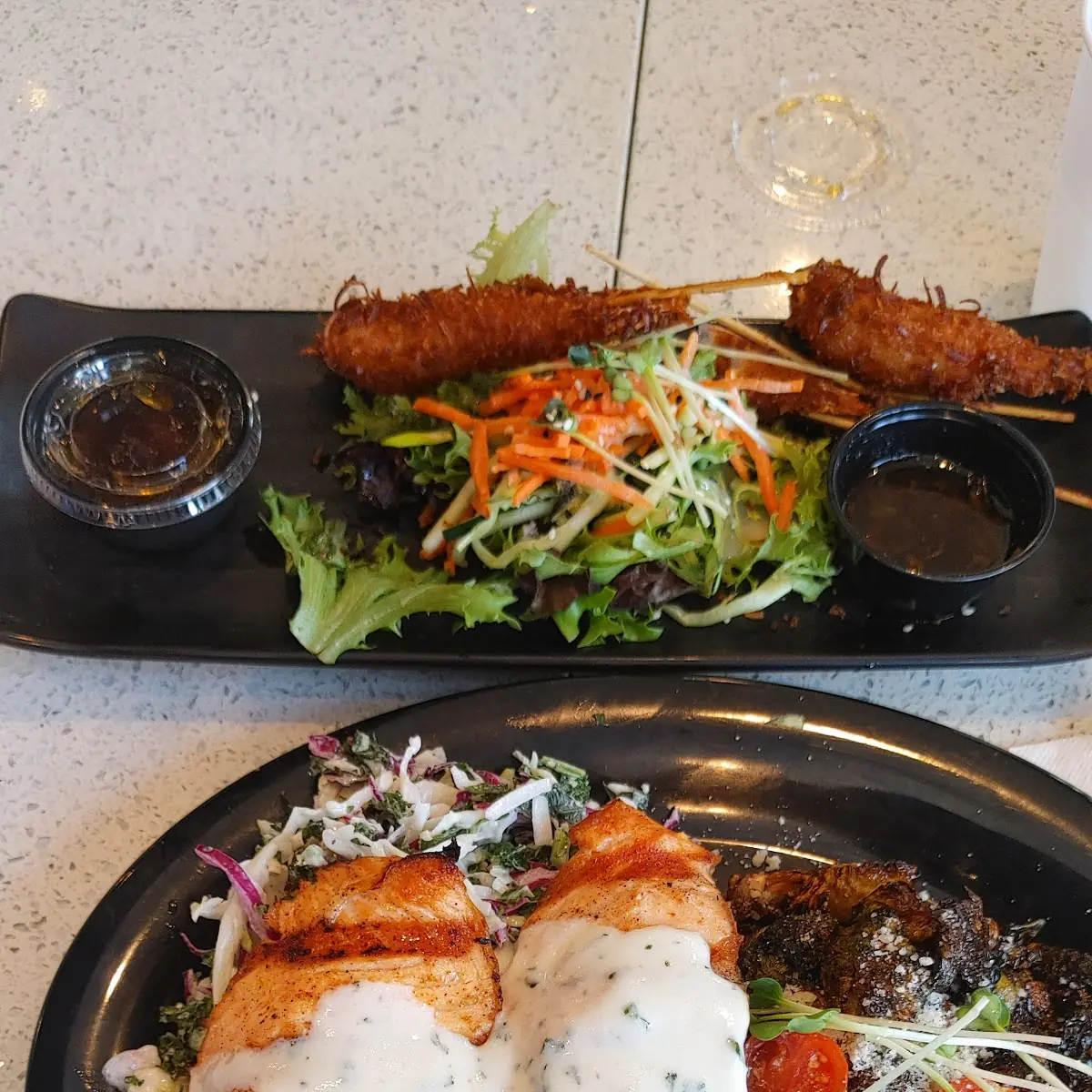 Grilled Salmon Plate