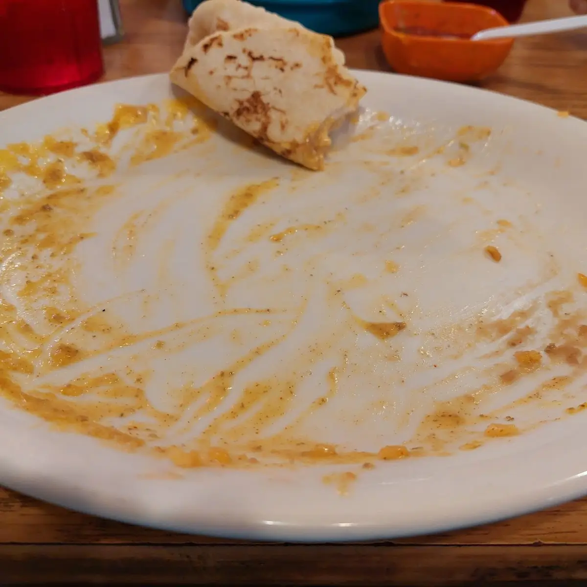 Vaporized Cheese Enchiladas