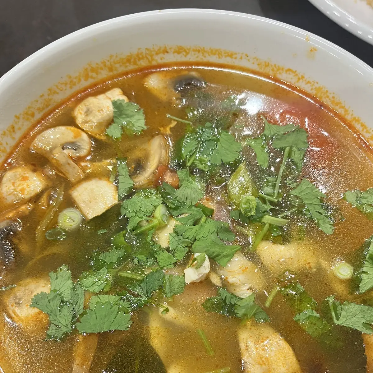 Tom Yum Soup Chicken