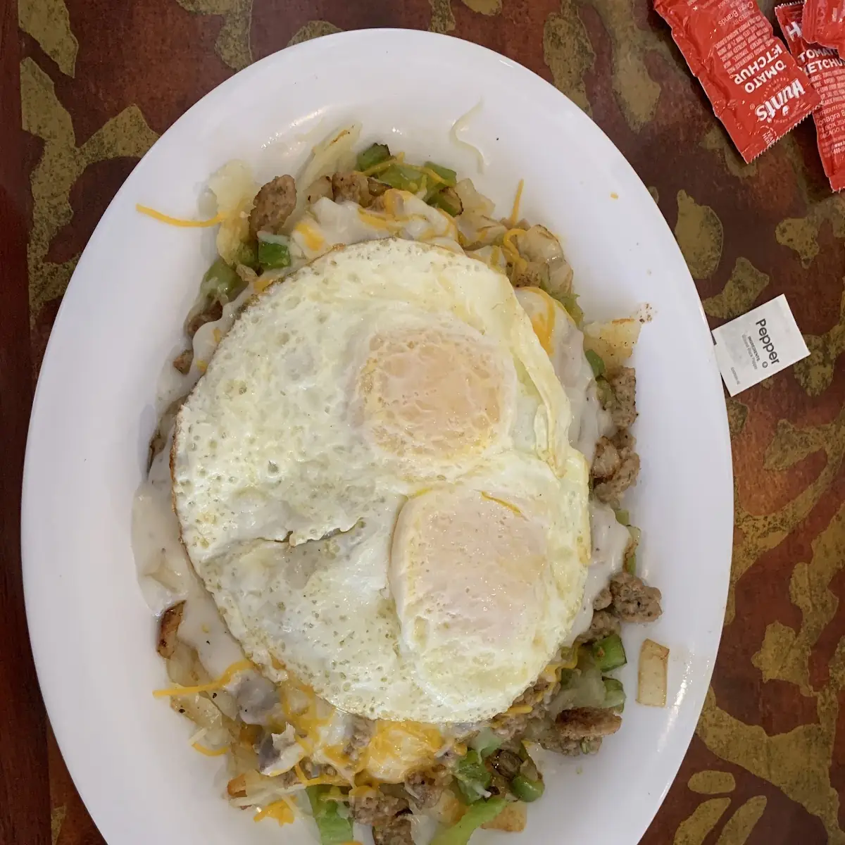 Pork Chop & Eggs