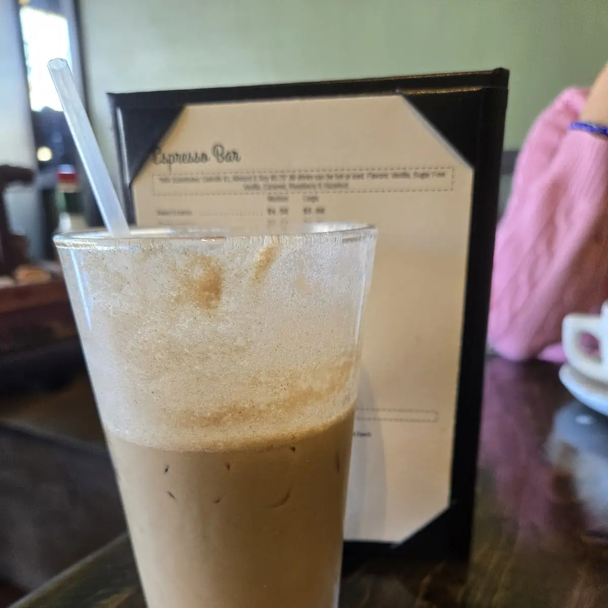 Iced Dirty Chai