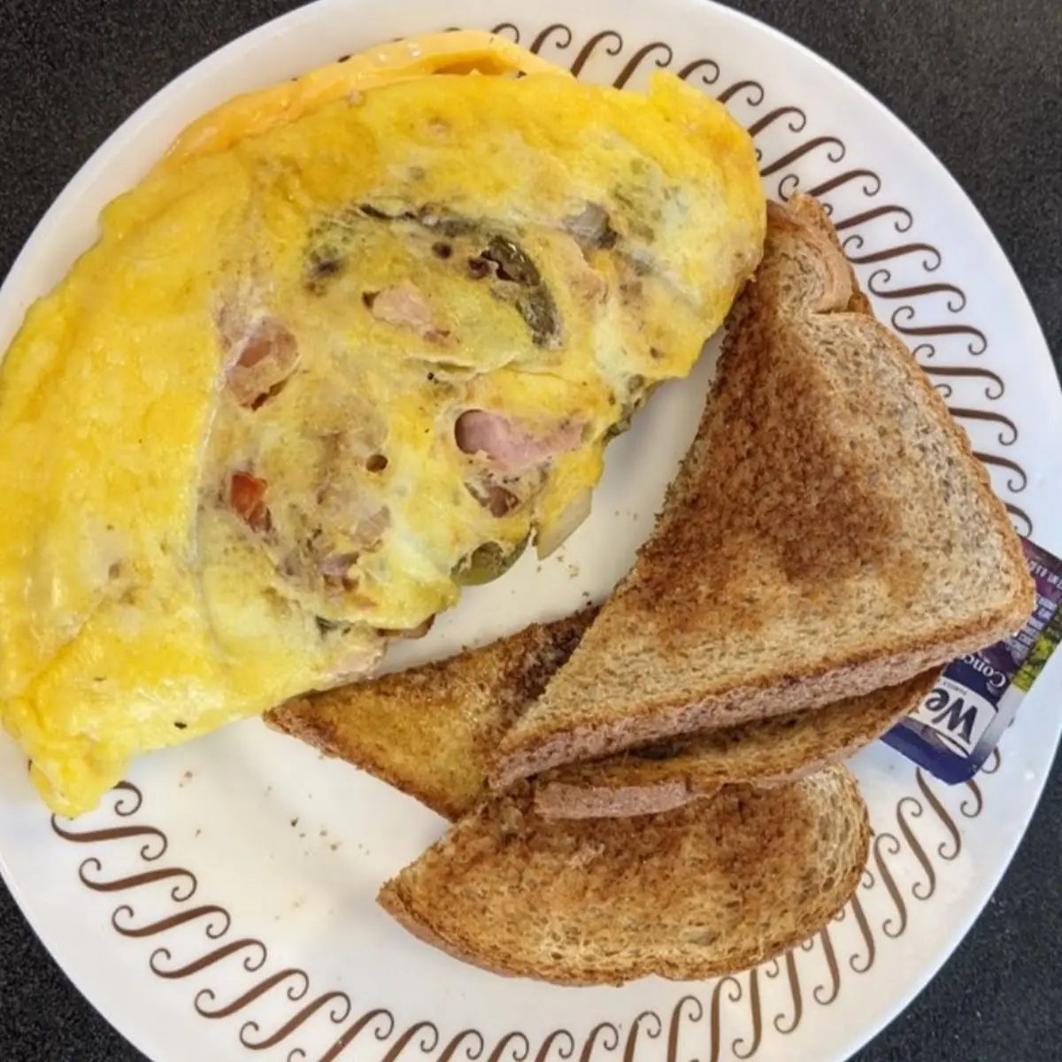 Ham and Cheese Omelette