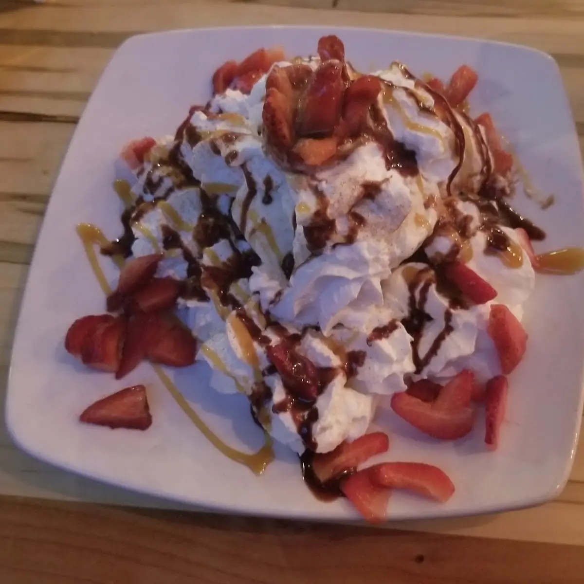 Brownie Sundae Wood-Fired Brownie