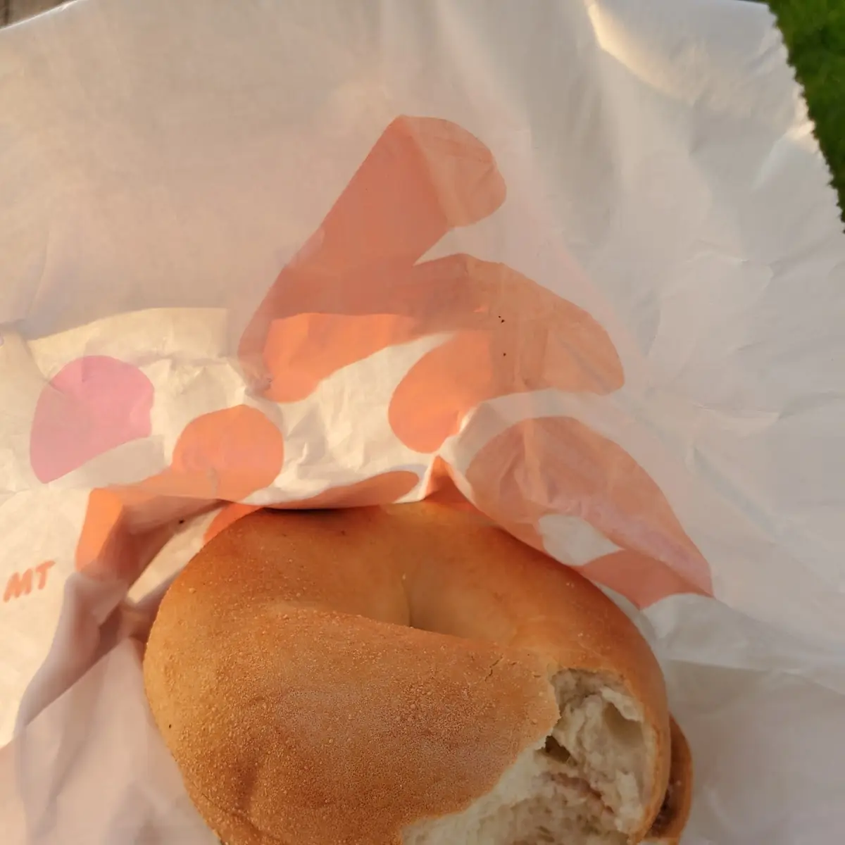 Plain Bagel with Cream Cheese