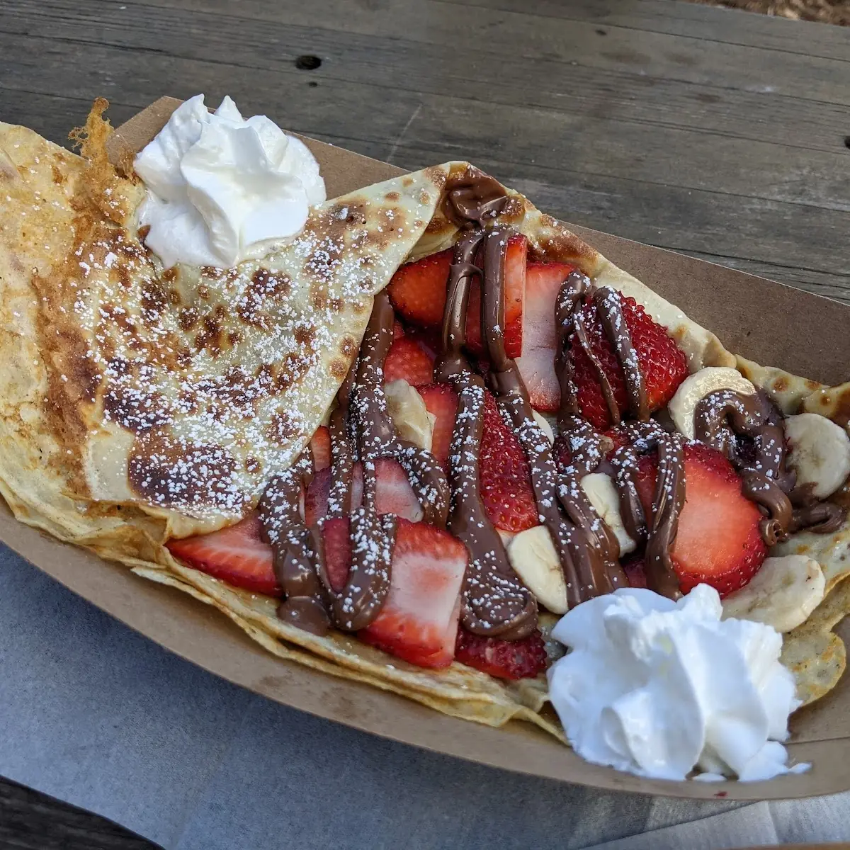 Strawberry Nutella Crepe