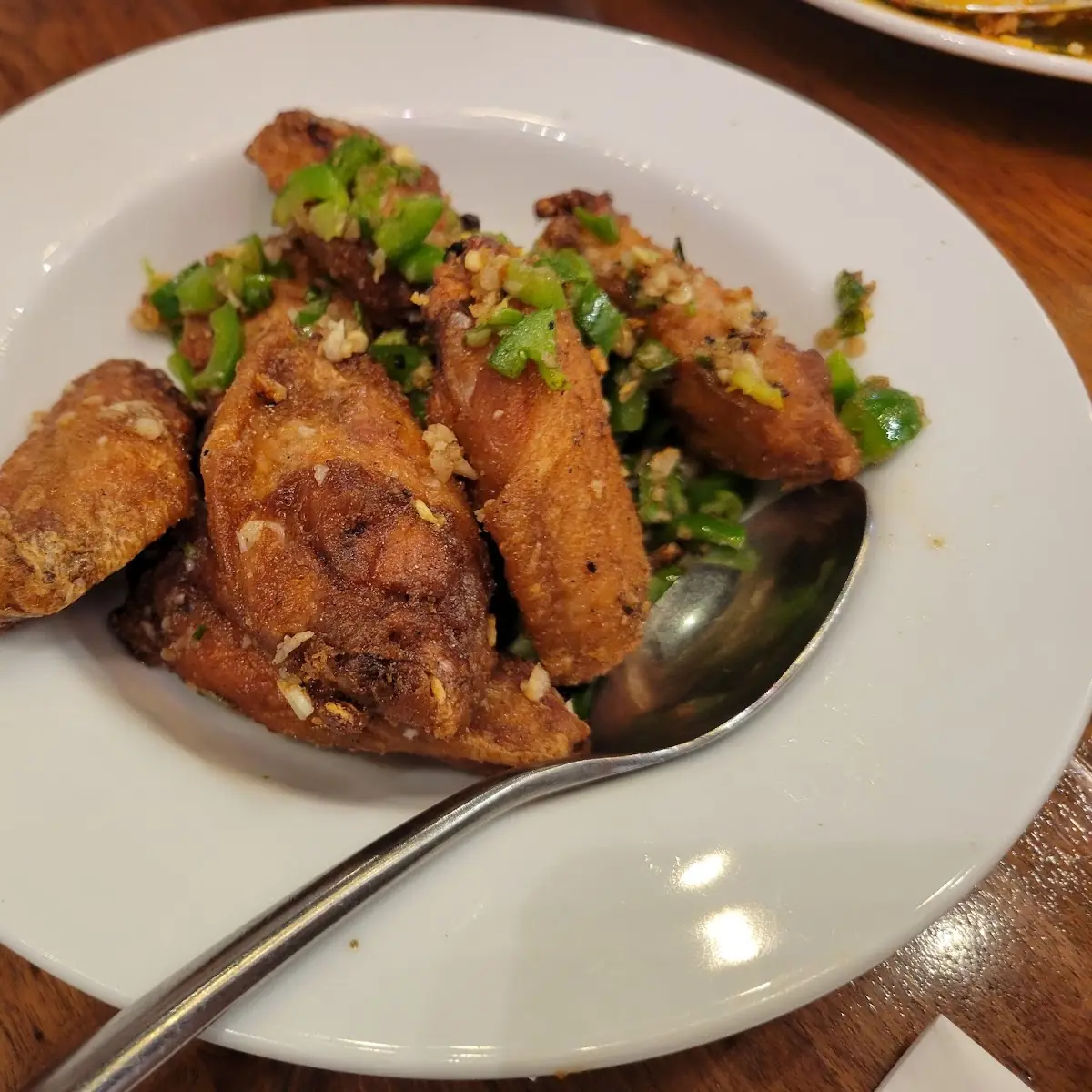 Fried Chicken Wings w Salt & Pepper