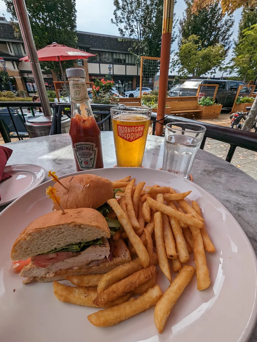 Grilled Chicken Burger Meal