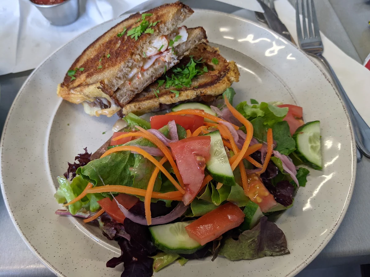 Lobster Grilled Cheese Sandwich