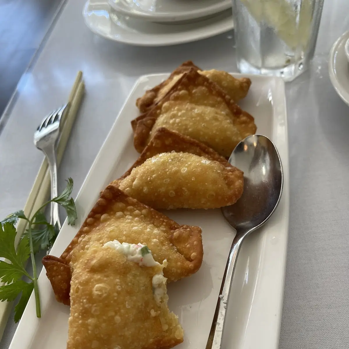 Fried Crab Meat Rangoon