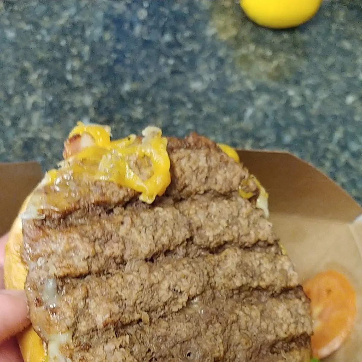 K's Bacon and Cheese Pub Burger