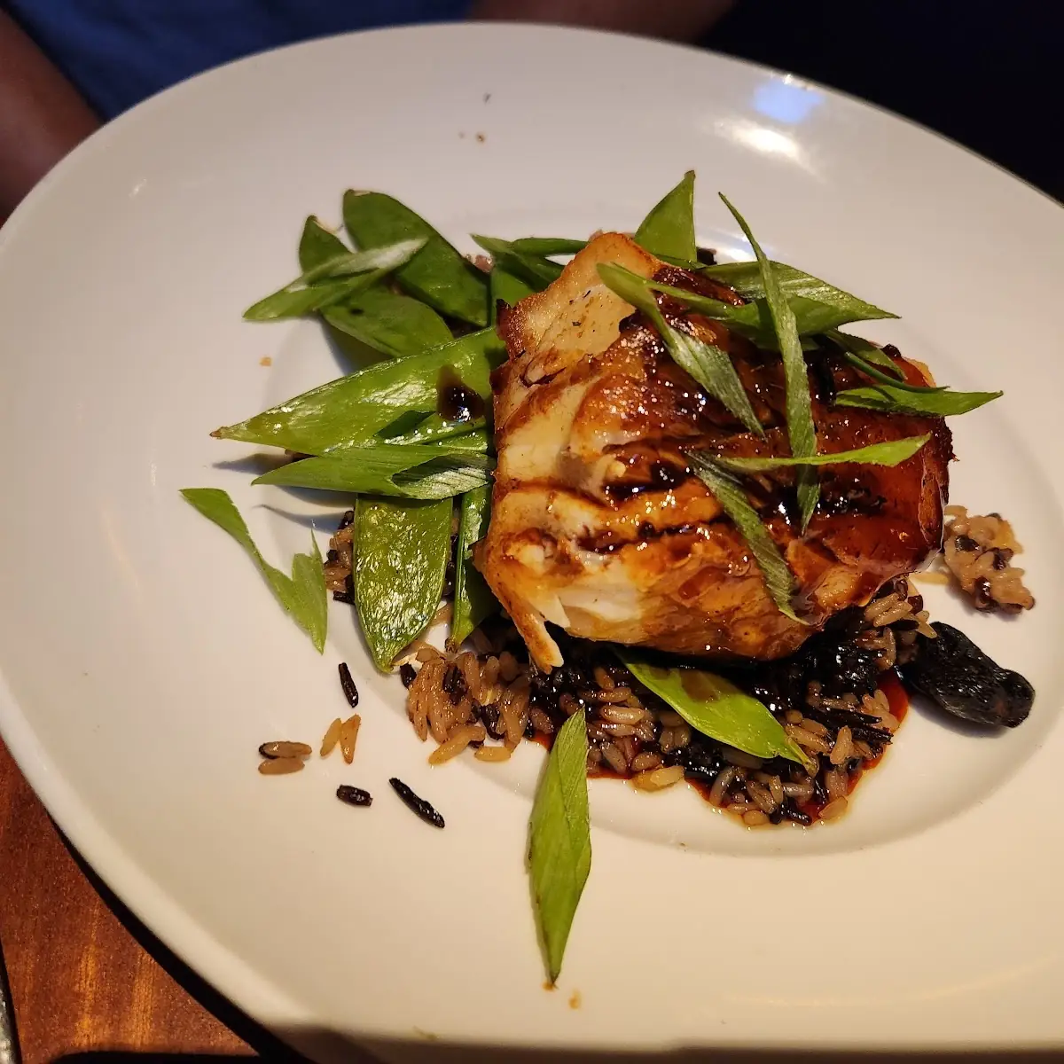 Asian-Glazed Chilean Sea Bass