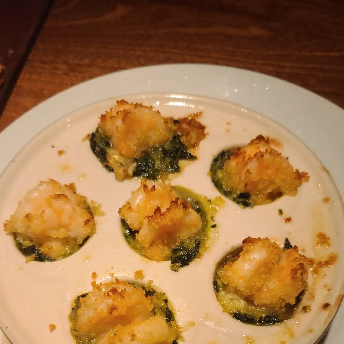 Lump Crab and Shrimp-Stuffed Mushrooms