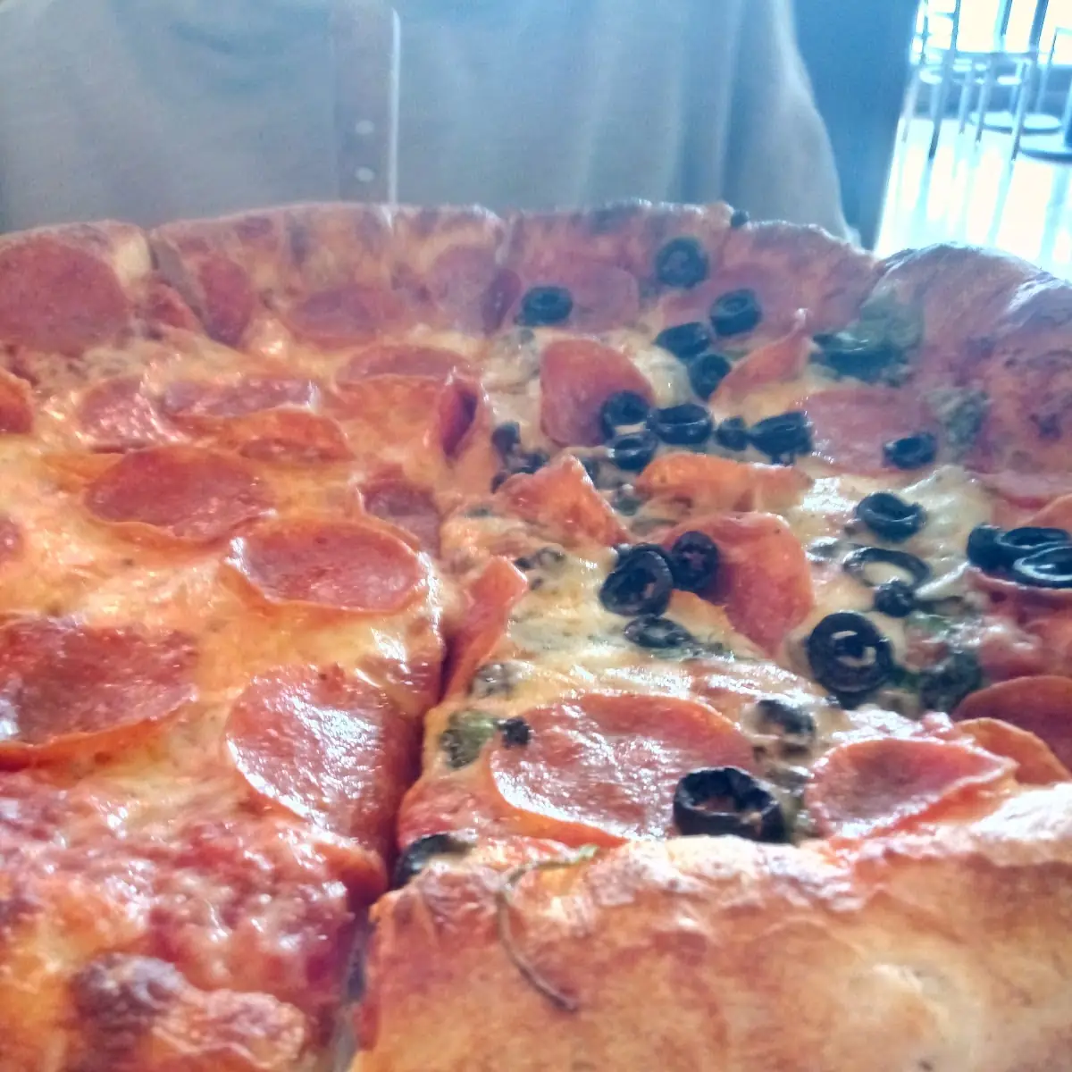 Pepperoni Slice of Cheese Pizza
