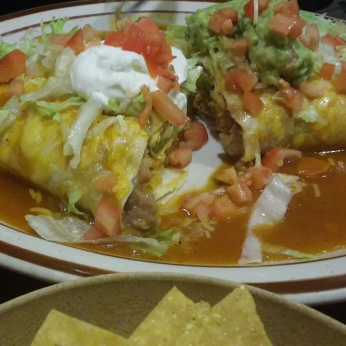 Chile Relleno & Chimichanga