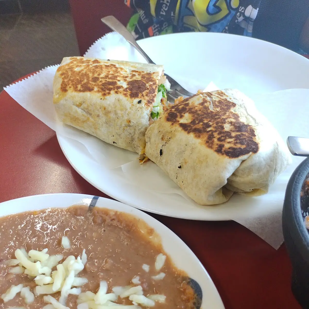 Refried Beans and Rice