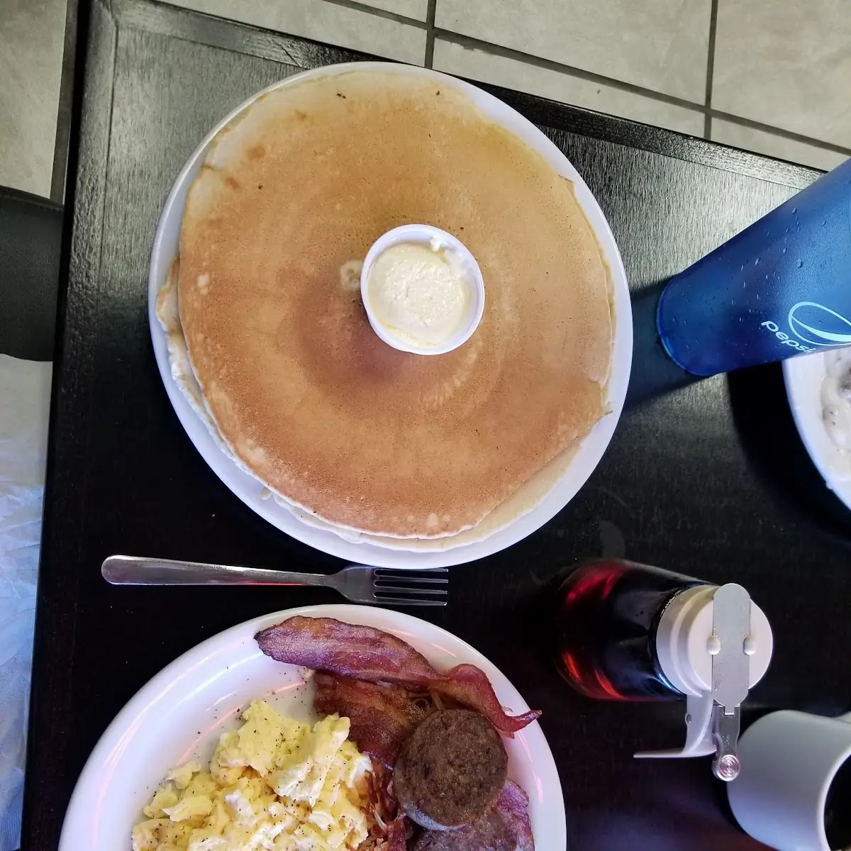 Royal Breakfast with Pancakes
