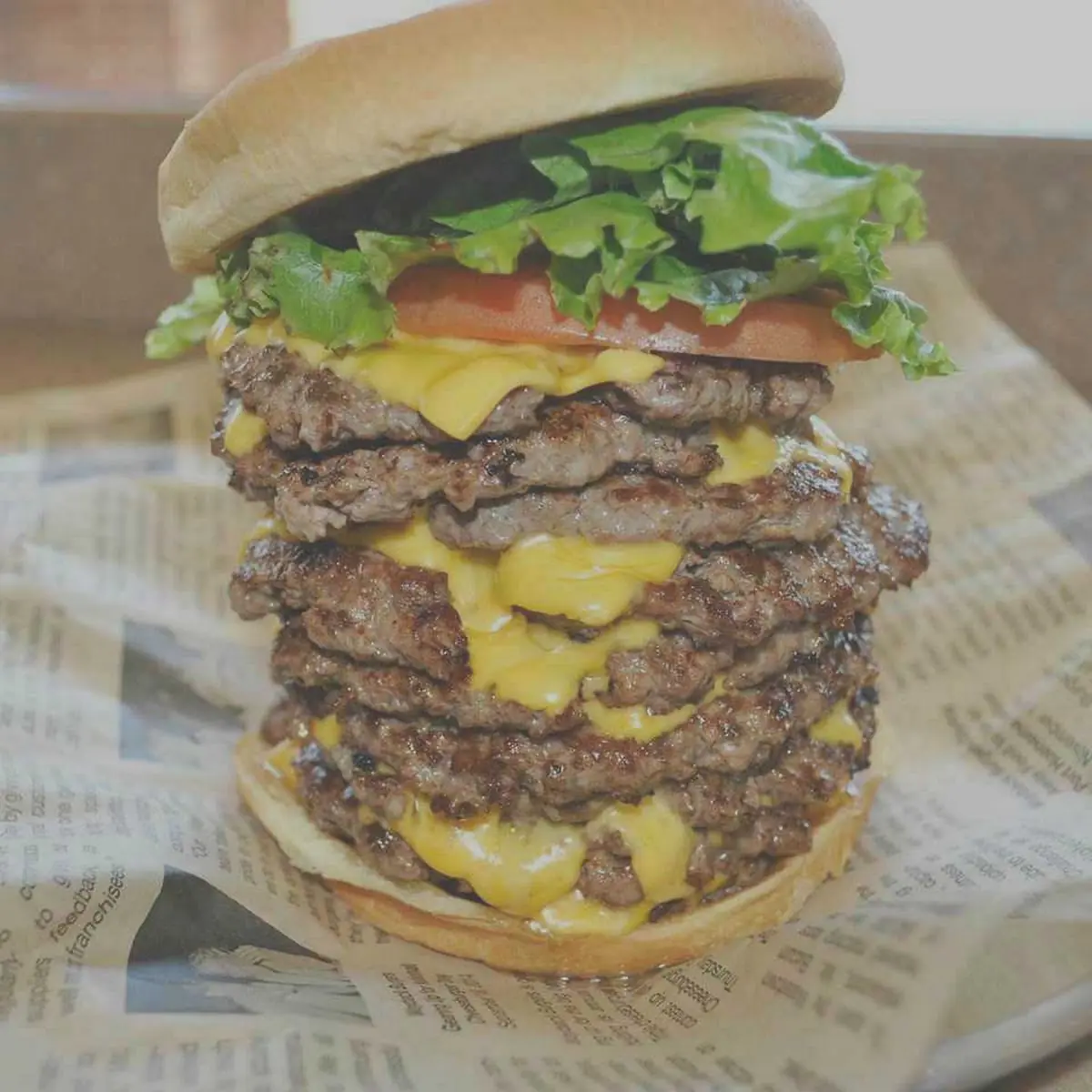 Triple Cheeseburger