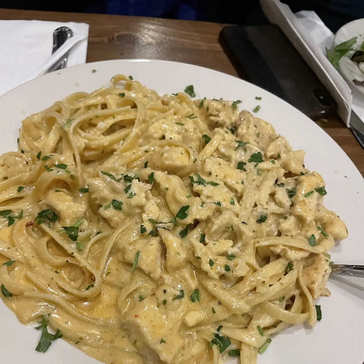 Cajun Chicken Fettuccine