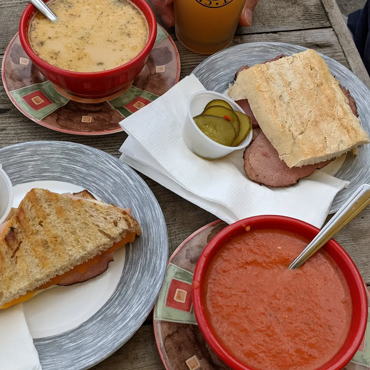 1 2 Soup and 1 2 Sandwich
