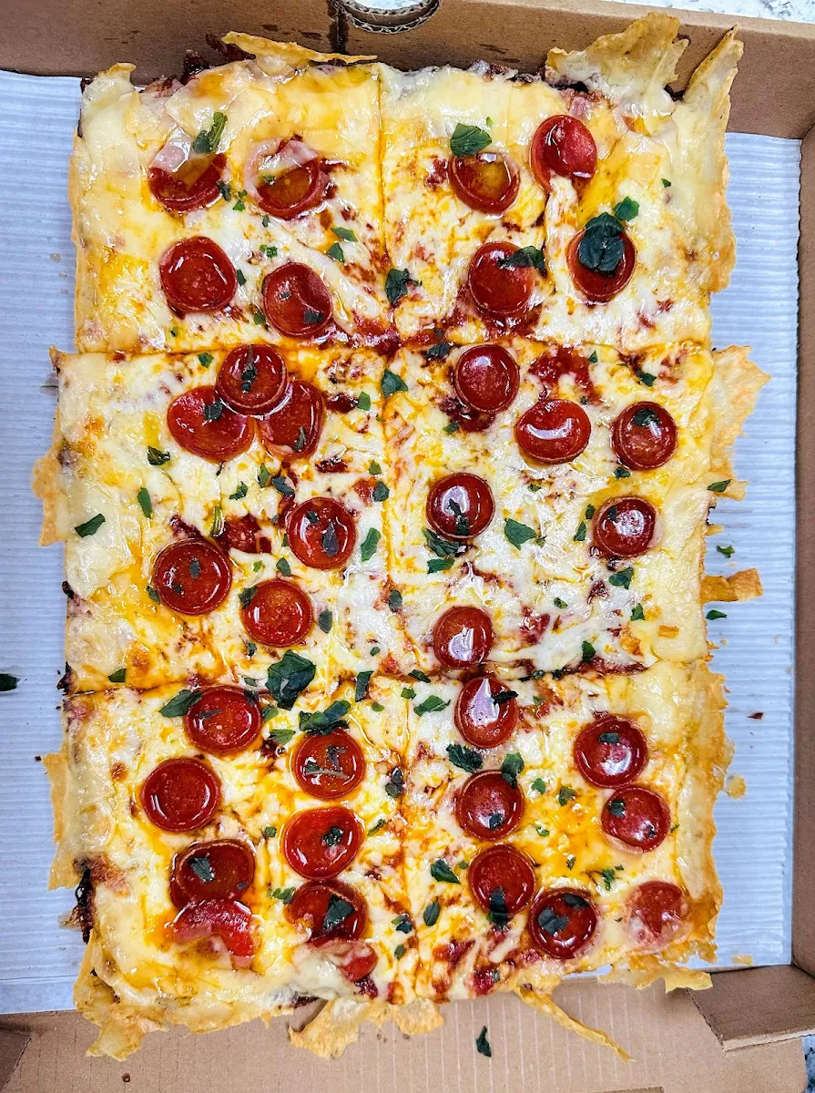 Pizzas Detroit Style