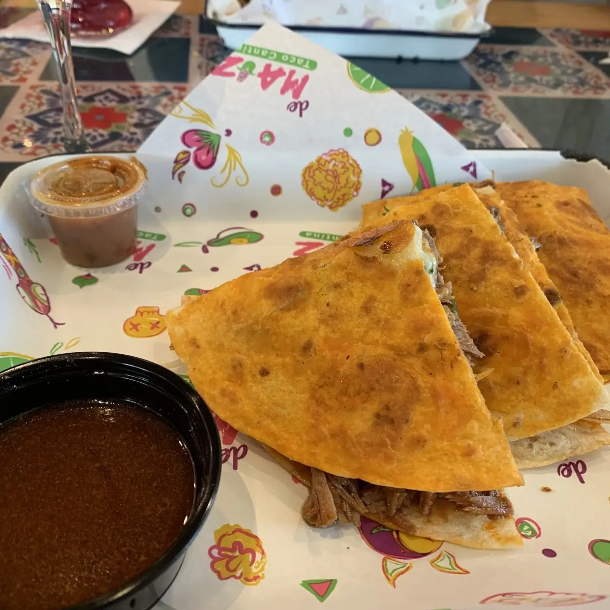 Birria Tacos with Dipping Sauce