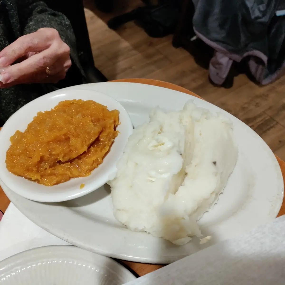 Butternut Squash and Mashed Potatoes