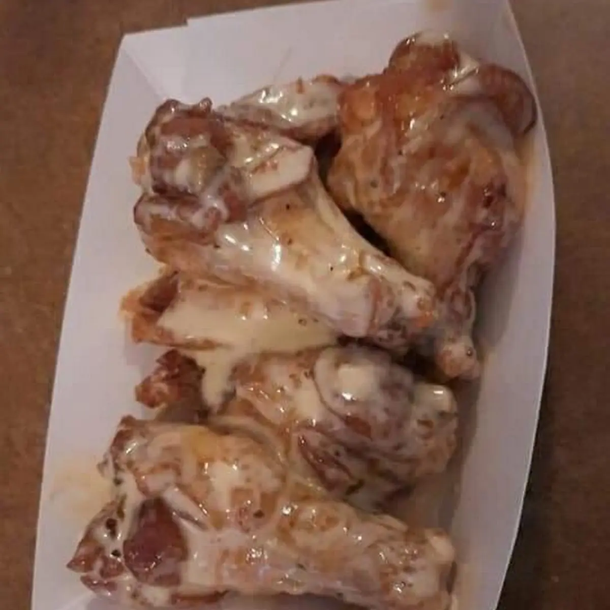 Garlic Butter Parmesan Chicken Wings