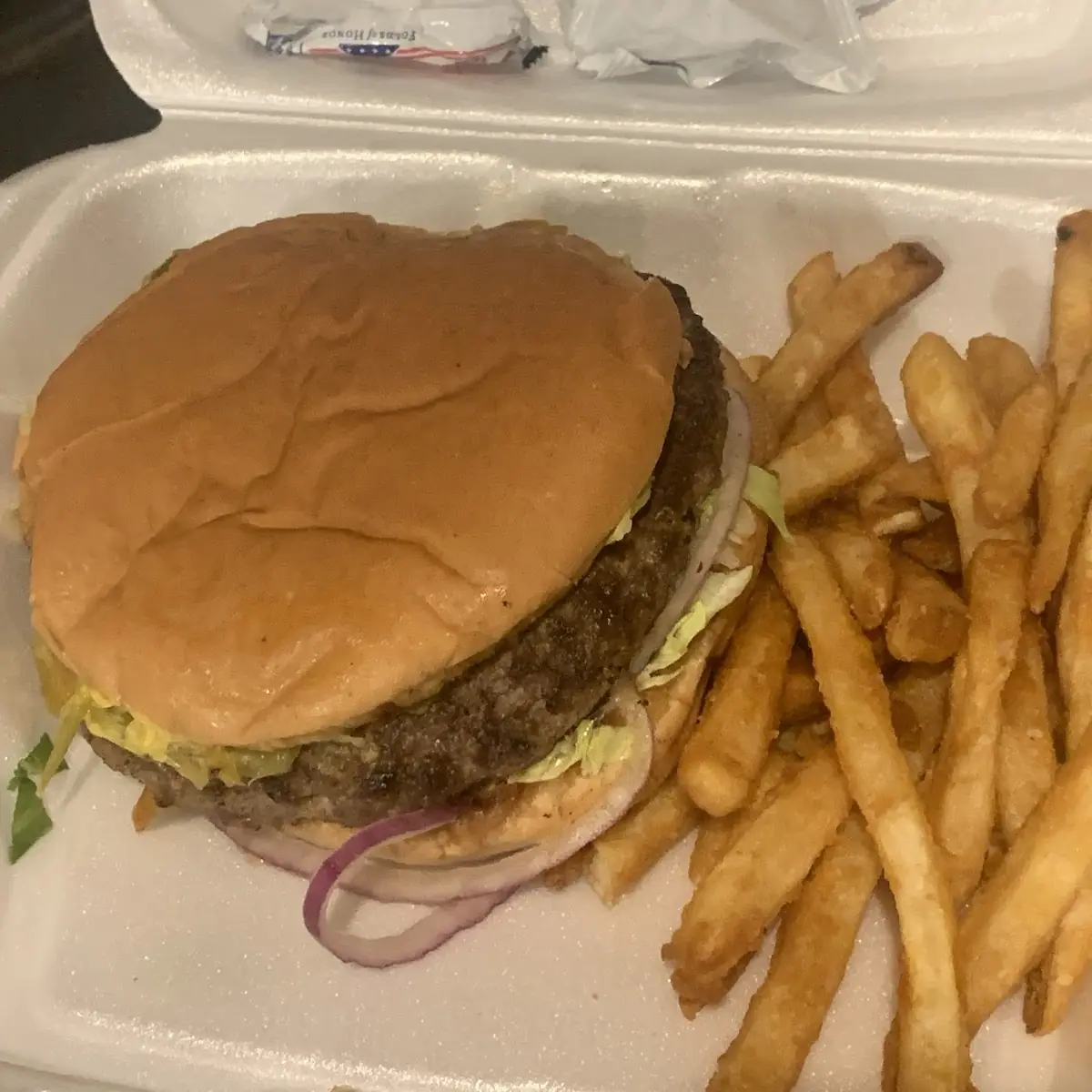 Hatch Green Chile Burger Combo