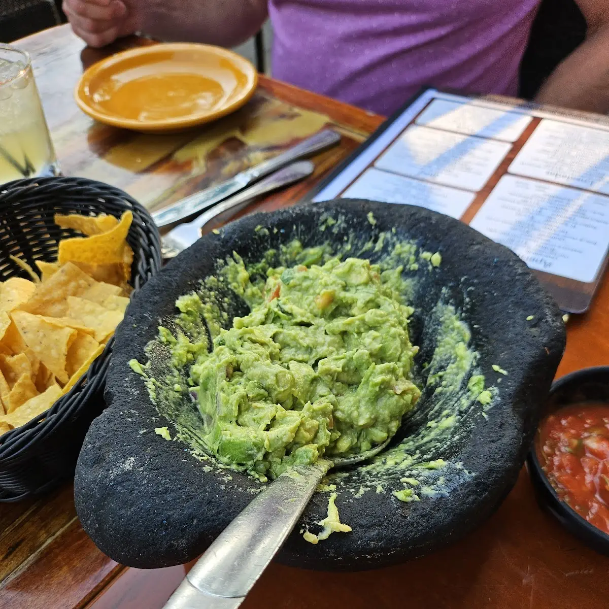 Fresh Guacamole and Chips