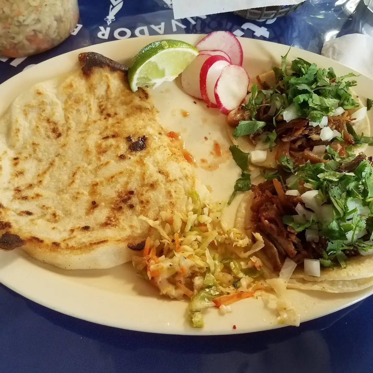 Pork and Cheese Pupusa