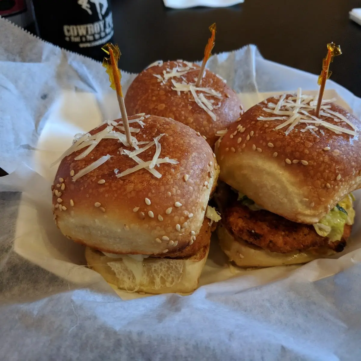 Chicken Caesar Sliders