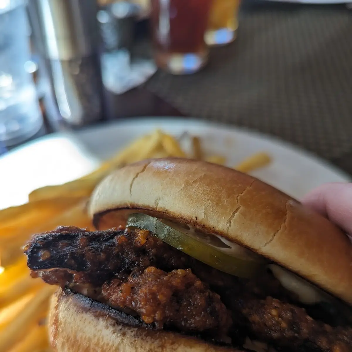 Eggplant Burger