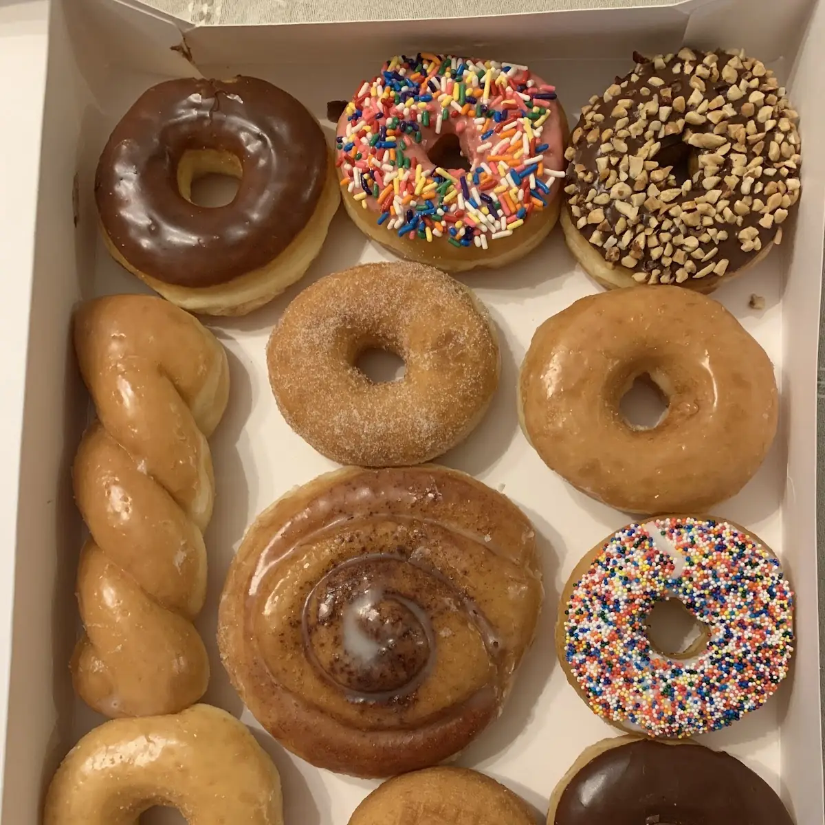 Chocolate Donuts with Sprinkles