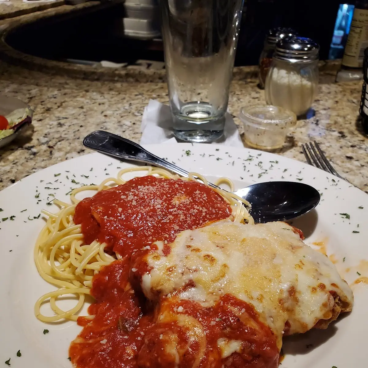 Meatball Parmigiana