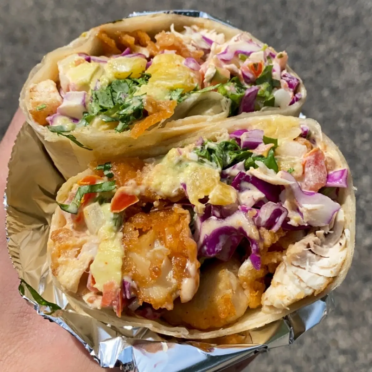 Mahi Burrito