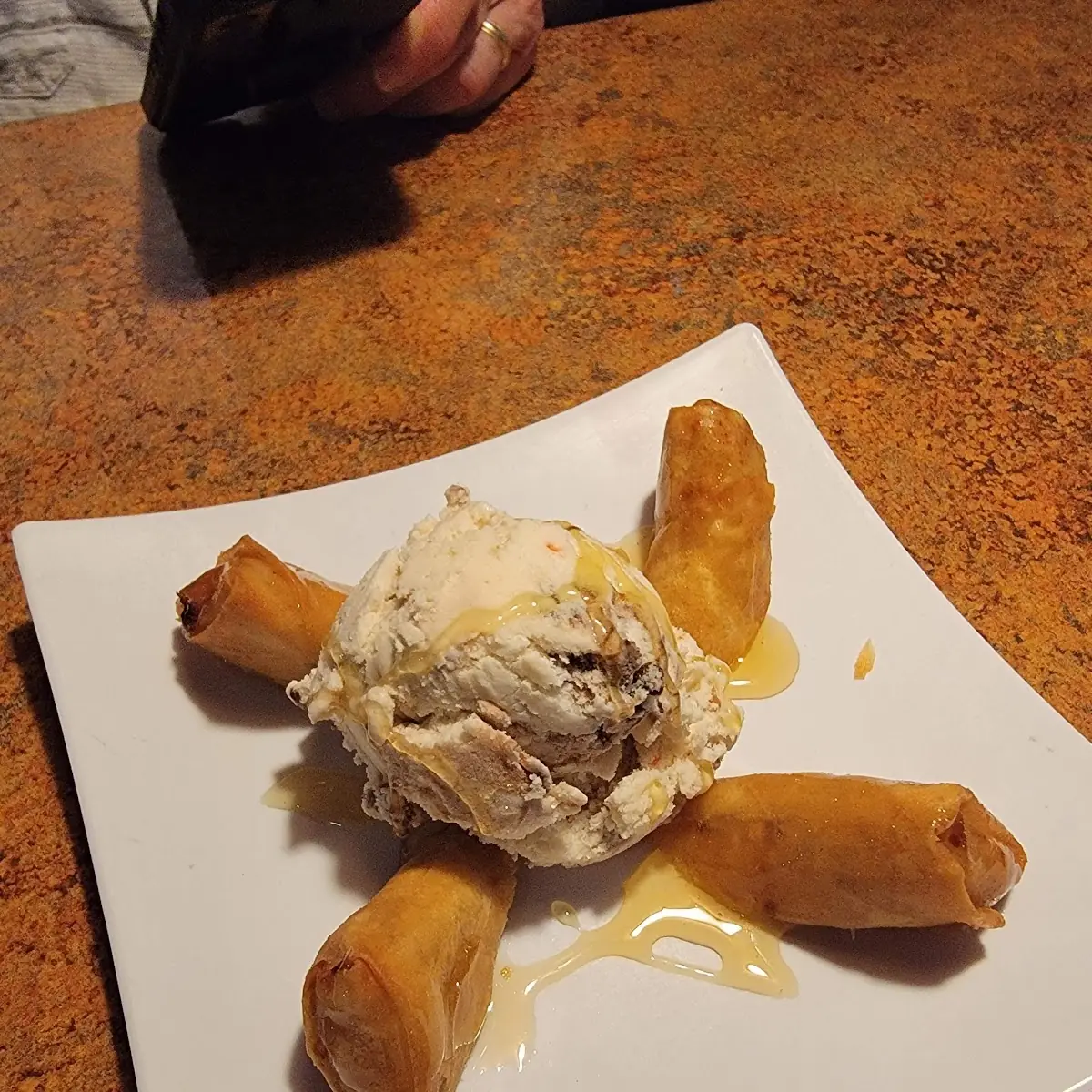 Banana Spring Rolls