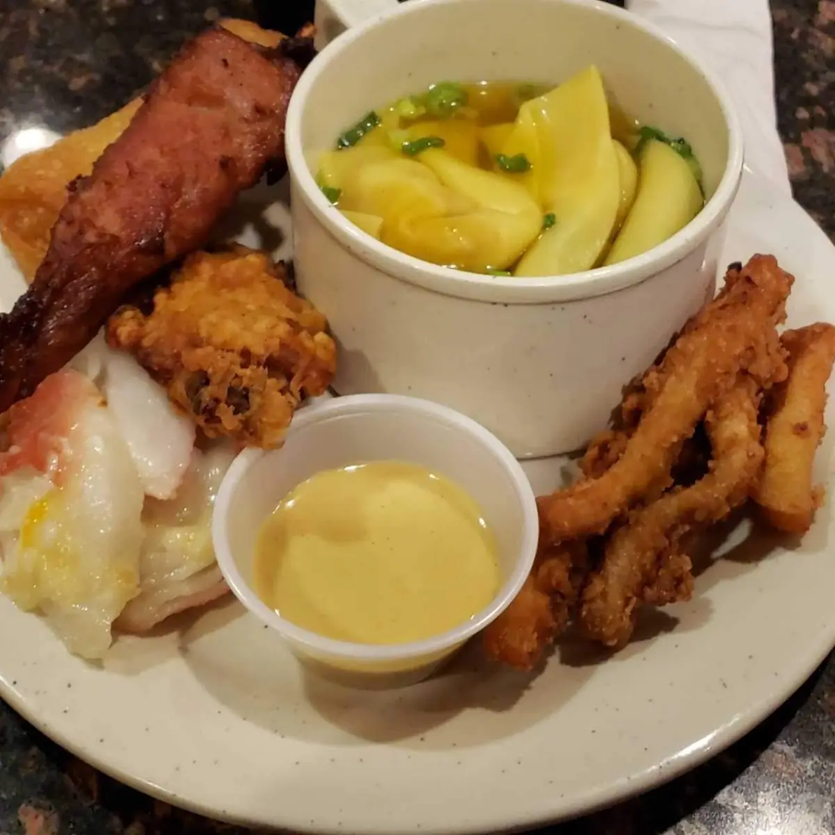 Wonton Soup Chicken on a Stick Chicken Wings