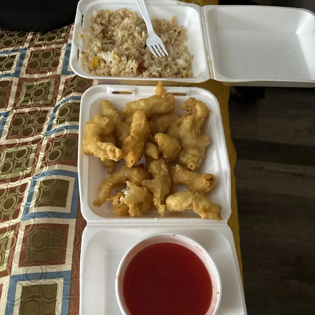 Sweet and Sour Chicken Fried Rice
