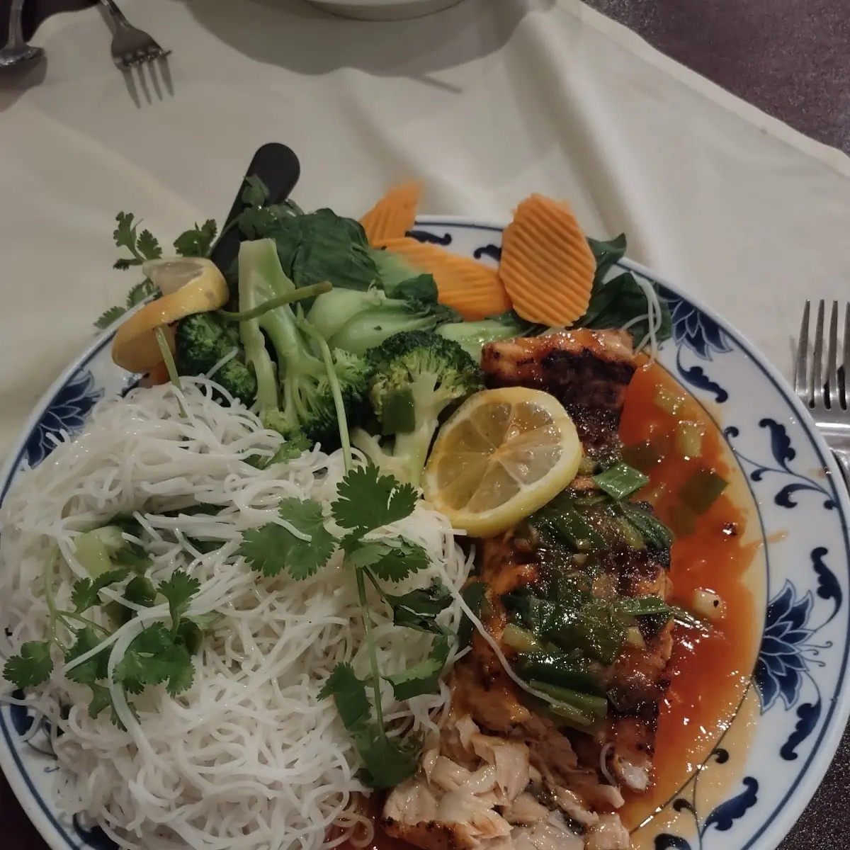 BBQ Grilled Salmon