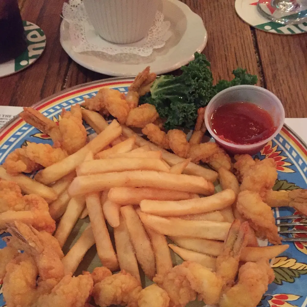 Fried Shrimp Platter