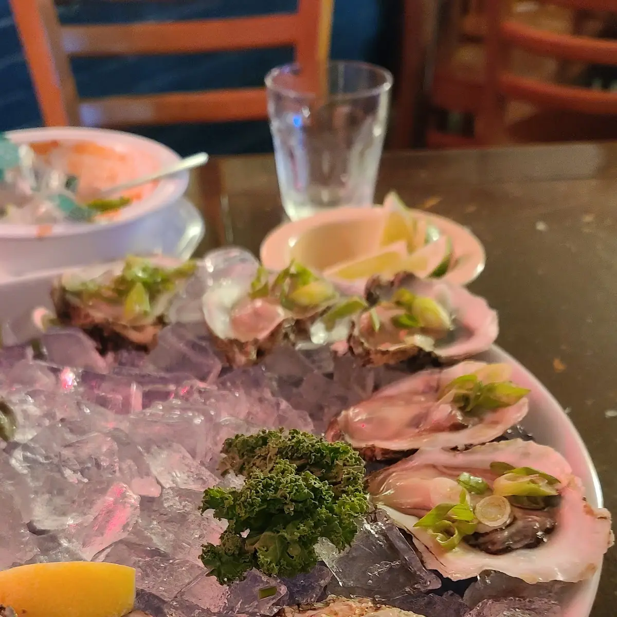 Oysters on Half Shell